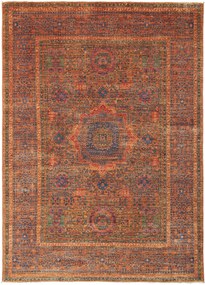 Mamluk Tappeto 200x150 Marrone (Pakistan) Annodato A Mano