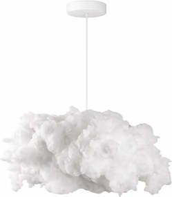 Brilagi - Lampada a sospensione con cavo SOLEAIR 1xE27/60W/230V Ø 45 cm bianca