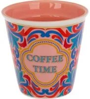 Bicchierino caffè porcellana Royal Garden rosa