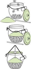 Vaso per fermentazione 1,3 l – Orion