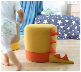 Pouf giallo per bambini Moouv - Artie