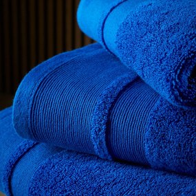 Asciugamano blu 50x90 cm Zero Twist - Content by Terence Conran