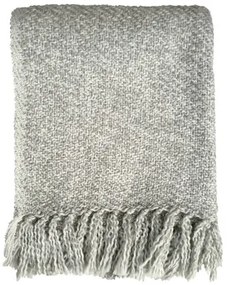 Malagoon  Plaid, coperte Light grey melee throw  Malagoon