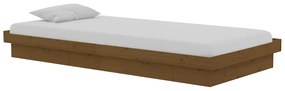 Giroletto miele in legno massello 90x190 cm single
