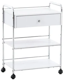 Carrello Attrezzato İn Metallo E Legno Pl912 - Ordine E Funzionalità A Portata Di Mano / Weiß