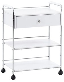 Carrello Attrezzato İn Metallo E Legno Pl912 - Ordine E Funzionalità A Portata Di Mano / Weiß
