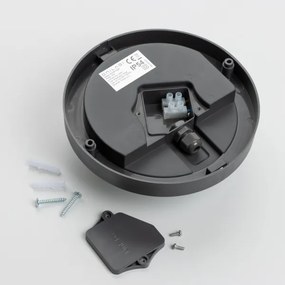 Brilagi - Plafoniera LED da esterno LED/13W/230V diametro 17 cm IP54 antracite