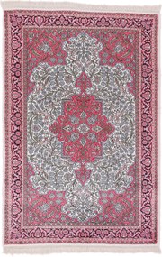 Cashmere Silk Tappeto orientale 120x180 (Indian) Annodato A Mano