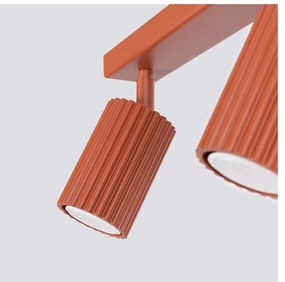 Faretto color mattone 6,5x30 cm Gleam – Sollux