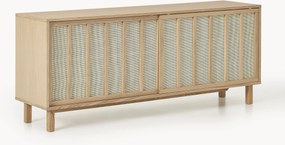 Credenza con frontali in rattan Echo