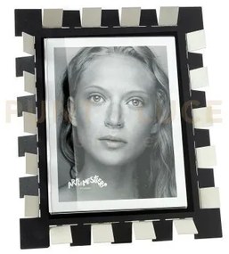 Portafoto vertigo piccolo avorio,nero