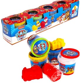 Trade Shop - Set Plastilina Paw Patrol Pasta Modellabile Colorata Giochi Per Bambini Età 3+