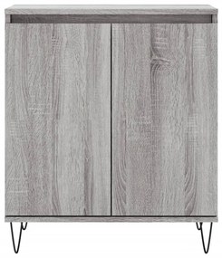 Credenza grigio sonoma 60x35x70 cm in legno multistrato