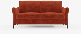 Dalia divano letto 2, 3 e 4 posti con materasso H18 in moderno tessuto vellutino smacchiabile T30