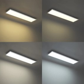 Pannello LED bianco rettangolare con LED dimmerabile a 3 livelli - Reeves
