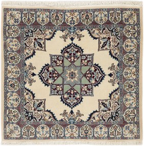 Nain Tappeto persiano 90 x 100 (Iran) Annodato A Mano