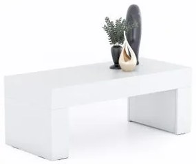 Tavolino Evolution 90x40, Bianco Frassino