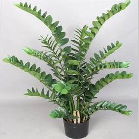 Pianta artificiale senza vaso Zamifolia in pvc colore multicolore H 130