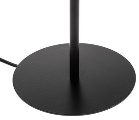 Luminex Lampada da tavolo Arden senza paralume, nera, altezza 44cm