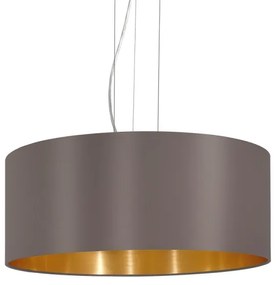 Eglo 31608 - Lampadario a sospensione con filo MASERLO 3xE27/60W/230V