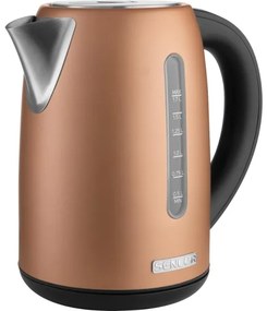 Sencor - Bollitore elettrico con regolazione della temperatura 1,7 l 2150W/230V color rame