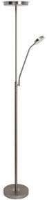 Lampada da terra con luce da lettura Safran , in alluminio, H180cm3W INSPIRE
