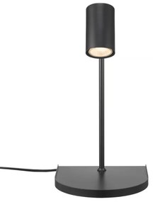 Nordlux - Lampada da parete con mensola CODY 1xGU10/15W/230V nera