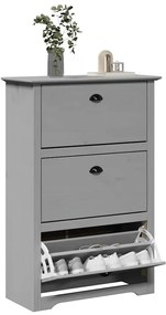 Scarpiera Bodo Grigia 80x35x118 Cm /