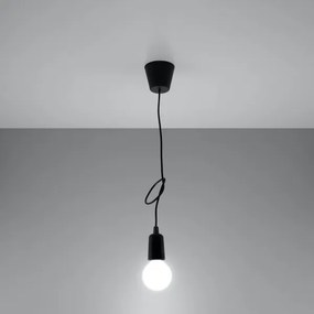 Lampadario a sospensione con filo DIEGO 1xE27/60W/230V