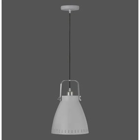 Leuchten Direkt 11059-15 - Lampadario a sospensione con filo EVA 1xE27/60W/230V diametro 21,5 cm grigio