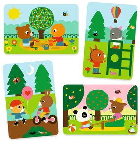 Disegni magici da colorare - Al parco