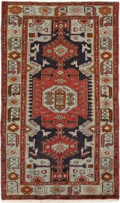 Shiraz Tappeto persiano 130x210 (Iran) Annodato A Mano