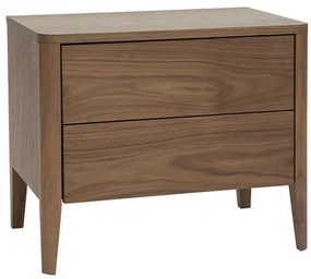 Comodino scandinavo 2 cassetti BENJA