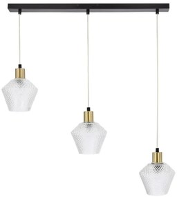 Lampadario a sospensione con filo GRENIKO 3xE14/40W/230V