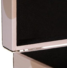 Set di Bauli 34,5 x 24,5 x 14 cm Tela DMF (2 Pezzi)