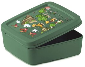 Portapranzo per bambini verde Dinosaur – Snips