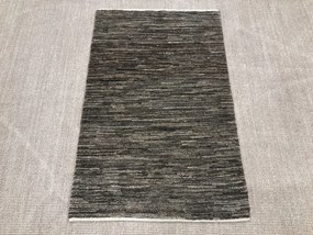 Gabbeh Tappeto 120x80 Grigio (Iran) Annodato A Mano