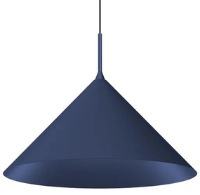 Lampadario a sospensione con cavo CAPITAL 1xGX53/15W/230V Ø 46 cm blu
