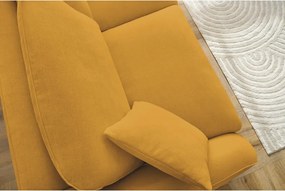 Divano giallo allungabile 235 cm Cezanne – Bobochic Paris