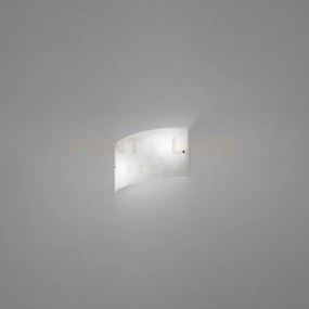 Michela a/p applique a parete in vetro 1 luce attacco e27 27cm