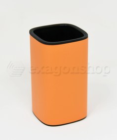 Colombo design Trenta B30410 Bicchiere Porta spazzolini da Appoggio Sunset Orange