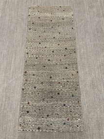 Gabbeh Tappeto 190 x 80 Marrone (Iran) Annodato A Mano