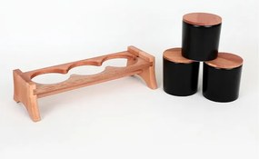 Set di spezie con supporto 3 pezzi - Hermia
