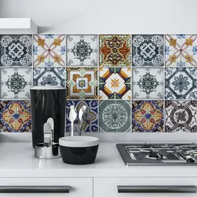Decori retrò | Adesivi per piastrelle