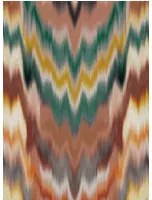 Osborne & Little Tapete Irisa Grasscloth - Terracotta/ Teal