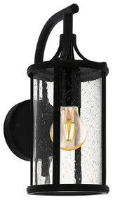 Eglo 79572 - Applique da esterno SANTA FLAVIA 1xE27/60W/230V IP44 nero