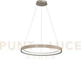 Lampadario a sospensione led nike oro in metallo 58w 8470lm cct 270...