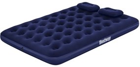 67374 Airbed Pvc Blu Floccato Matrimoniale Plus Cm.203X152X22 - Bestway