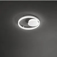 Plafoniera Moderna Eclipse Bianco Led