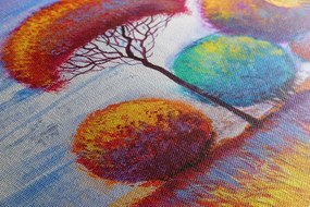 Stampa su tela – Bosco autunnale